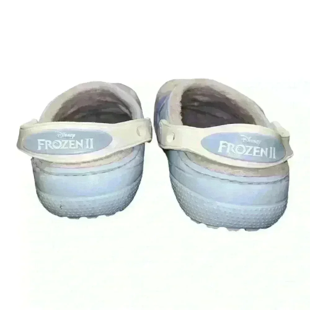 Crocs Fun Lab Little Kids Fur-Lined Disney Frozen II Clog - Size C12